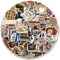 120-Piece Vintage Aesthetic Stickers – Cute Retro Scrapbooking and Journaling Stickers, Waterproof Vinyl Decals for Water Bottles, Laptops, and Phone Cases